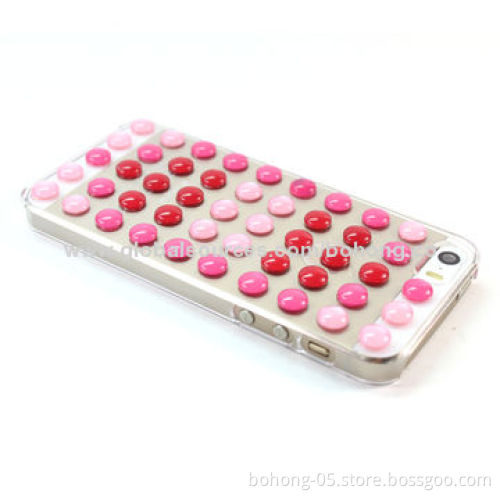 PC Paste Colorful Beat Phone Cases for iPhone 5S, Good Quality, Anti-scratch and Fade